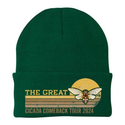 The Great Cicada Comeback 2024 Knit Cap Winter Beanie