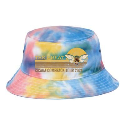 The Great Cicada Comeback 2024 Tie Dye Newport Bucket Hat