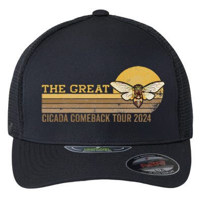 The Great Cicada Comeback 2024 Flexfit Unipanel Trucker Cap