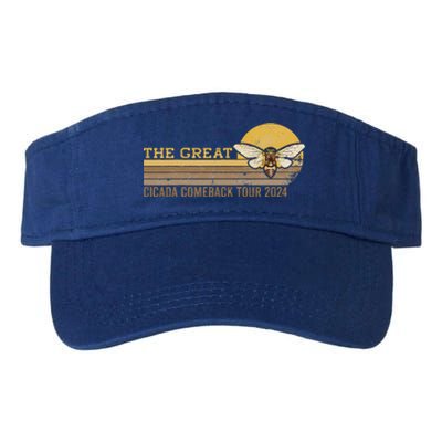 The Great Cicada Comeback 2024 Valucap Bio-Washed Visor