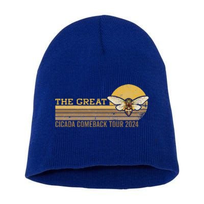 The Great Cicada Comeback 2024 Short Acrylic Beanie