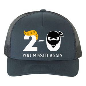 Trump Golf Course Gunshots 20 You Missed Again Yupoong Adult 5-Panel Trucker Hat