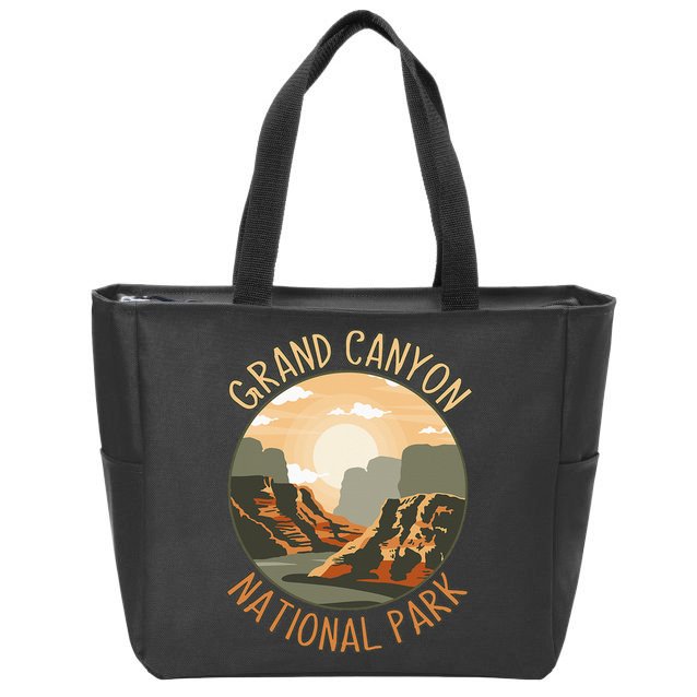 The Grand Canyon National Park Design Zip Tote Bag