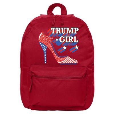 Trump Girl Cute High Heel American Usa Flag 16 in Basic Backpack