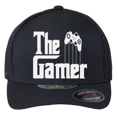 The Gamer Console Game Mode Funny Gaming Gear Noob Slayer Flexfit Unipanel Trucker Cap