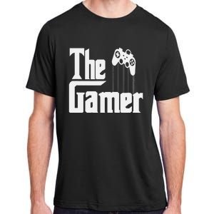 The Gamer Console Game Mode Funny Gaming Gear Noob Slayer Adult ChromaSoft Performance T-Shirt