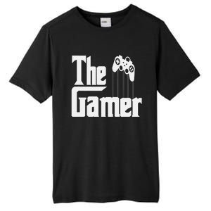 The Gamer Console Game Mode Funny Gaming Gear Noob Slayer Tall Fusion ChromaSoft Performance T-Shirt