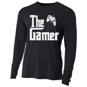 The Gamer Console Game Mode Funny Gaming Gear Noob Slayer Cooling Performance Long Sleeve Crew