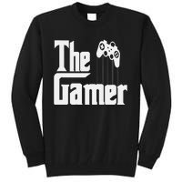 The Gamer Console Game Mode Funny Gaming Gear Noob Slayer Tall Sweatshirt