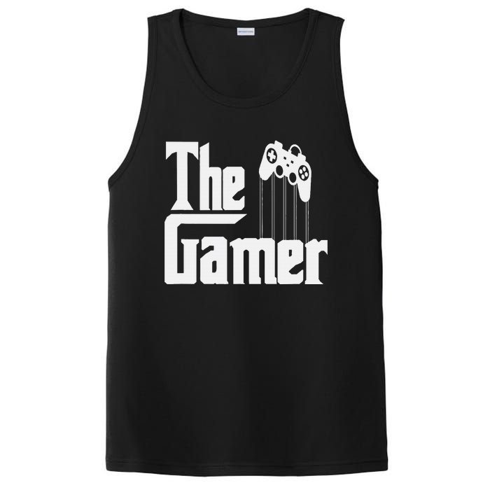 The Gamer Console Game Mode Funny Gaming Gear Noob Slayer PosiCharge Competitor Tank