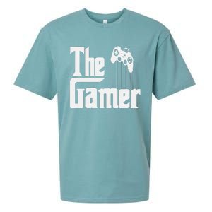 The Gamer Console Game Mode Funny Gaming Gear Noob Slayer Sueded Cloud Jersey T-Shirt