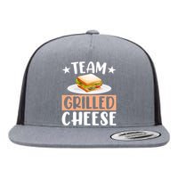 Team Grilled Cheese Gift Flat Bill Trucker Hat