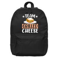 Team Grilled Cheese Gift 16 in Basic Backpack