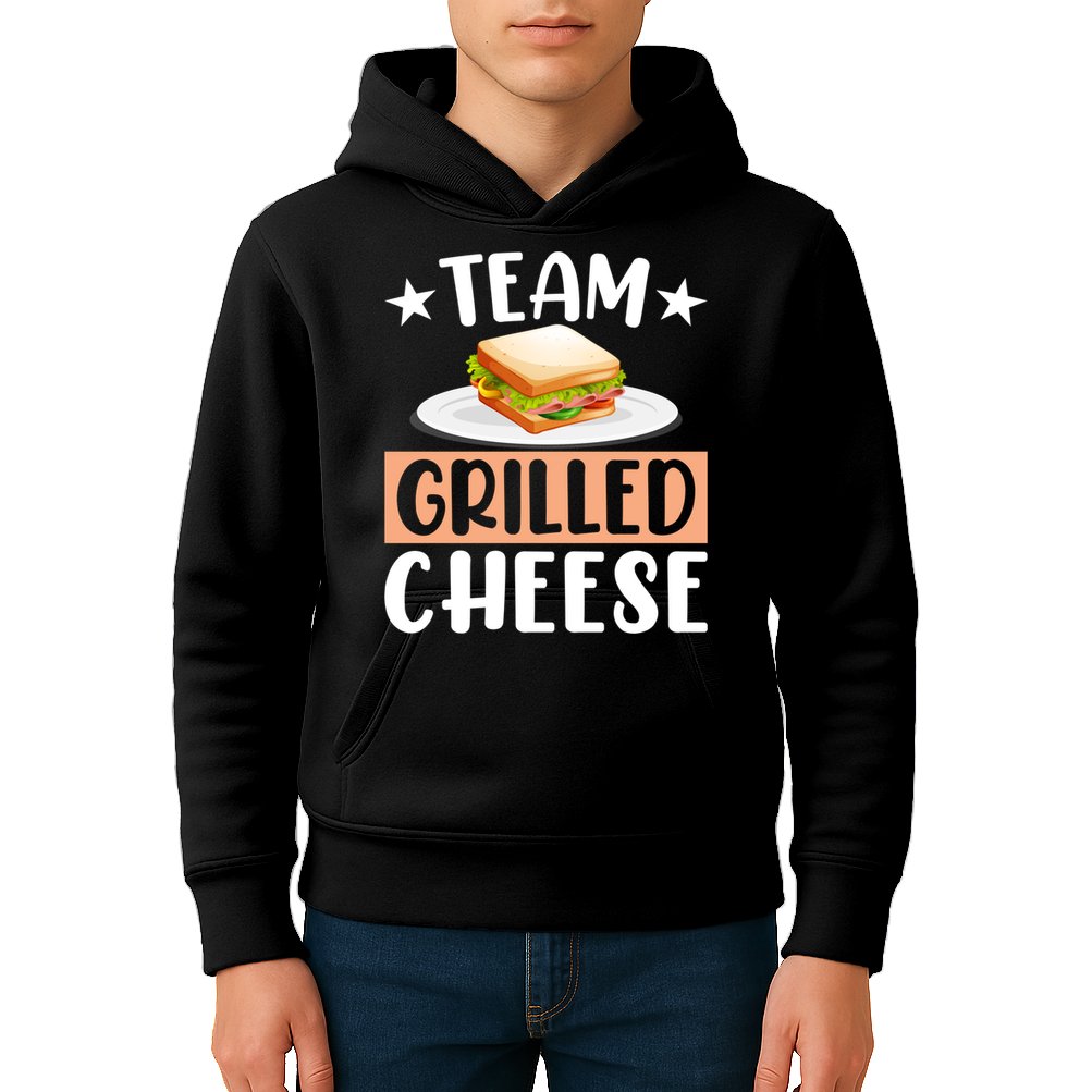 Team Grilled Cheese Gift Kids Hoodie