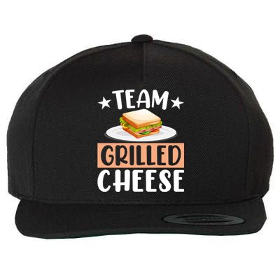 Team Grilled Cheese Gift Wool Snapback Cap