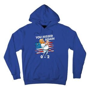 Trump Golf Course Gunshots 02 Trump Is Safe Tall Hoodie