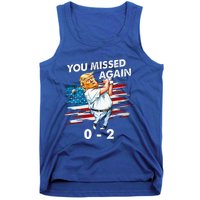 Trump Golf Course Gunshots 02 Trump Is Safe Tank Top