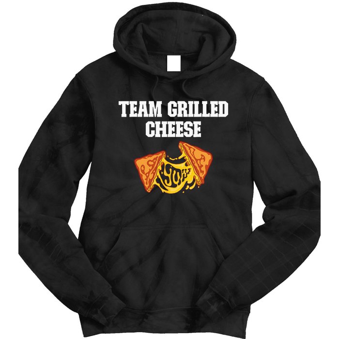 Team Grilled Cheese Sandwich Day Fast Food Lovers Tie Dye Hoodie