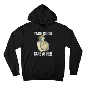 Take Good Care Earth Jesus Earth Day Hoodie