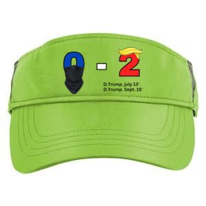 Trump Golf Course Gunshots 02 Trump Is Safe Adult Drive Performance Visor