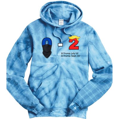 Trump Golf Course Gunshots 02 Trump Is Safe Tie Dye Hoodie