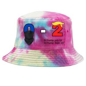 Trump Golf Course Gunshots 02 Trump Is Safe Tie-Dyed Bucket Hat