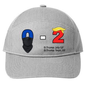 Trump Golf Course Gunshots 02 Trump Is Safe 7-Panel Snapback Hat