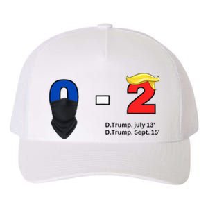 Trump Golf Course Gunshots 02 Trump Is Safe Yupoong Adult 5-Panel Trucker Hat