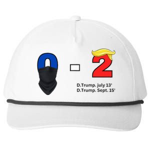 Trump Golf Course Gunshots 02 Trump Is Safe Snapback Five-Panel Rope Hat