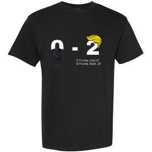 Trump Golf Course Gunshots 02 Trump Is Safe Garment-Dyed Heavyweight T-Shirt