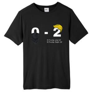 Trump Golf Course Gunshots 02 Trump Is Safe Tall Fusion ChromaSoft Performance T-Shirt