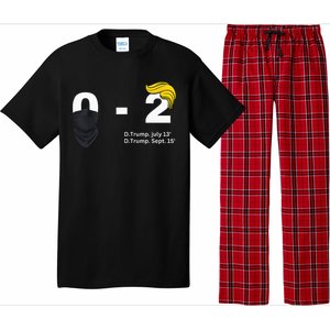 Trump Golf Course Gunshots 02 Trump Is Safe Pajama Set