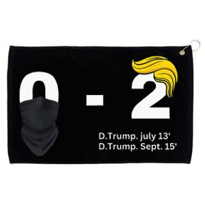 Trump Golf Course Gunshots 02 Trump Is Safe Grommeted Golf Towel