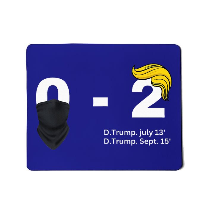 Trump Golf Course Gunshots 02 Trump Is Safe Mousepad