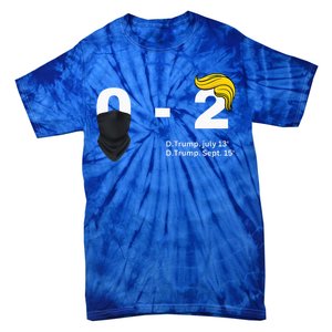 Trump Golf Course Gunshots 02 Trump Is Safe Tie-Dye T-Shirt