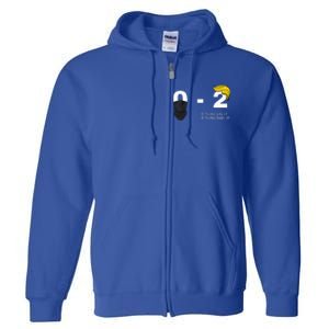 Trump Golf Course Gunshots 02 Trump Is Safe Full Zip Hoodie