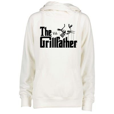 The Grillfather Cool Gift Womens Funnel Neck Pullover Hood