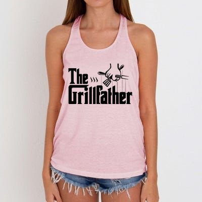 The Grillfather Cool Gift Women's Knotted Racerback Tank