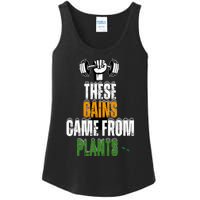 These Gains Came From Plants Plantbased Or Vegan Diet Ladies Essential Tank