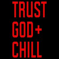 Trust God Chill Funny Christian Bucket Hat