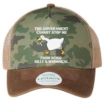 The Government Cannot Stop Me From Being Silly And Whimsical Legacy Tie Dye Trucker Hat