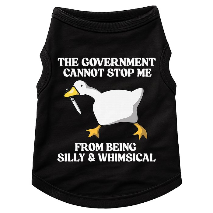 The Government Cannot Stop Me From Being Silly And Whimsical Doggie Tank