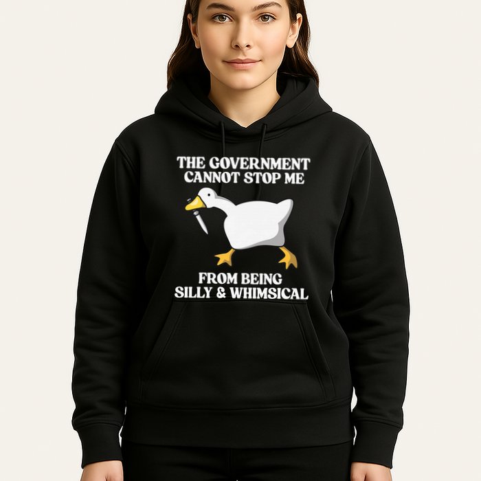 The Government Cannot Stop Me From Being Silly And Whimsical Hoodie