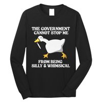 The Government Cannot Stop Me From Being Silly And Whimsical Long Sleeve Shirt