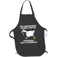 The Government Cannot Stop Me From Being Silly And Whimsical Apron