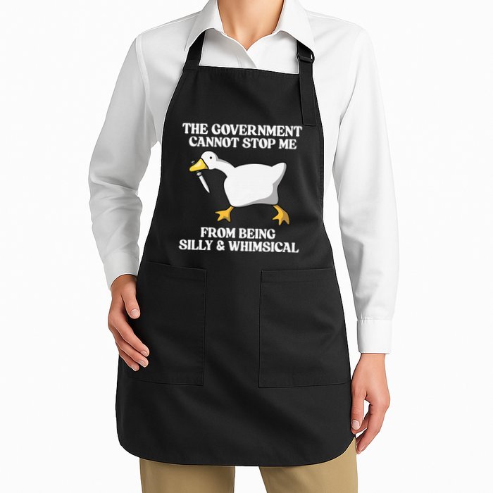 The Government Cannot Stop Me From Being Silly And Whimsical Apron