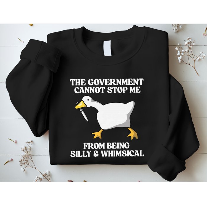 The Government Cannot Stop Me From Being Silly And Whimsical Sweatshirt