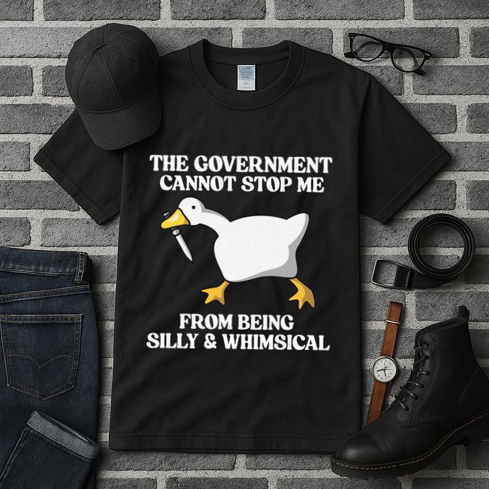 The Government Cannot Stop Me From Being Silly And Whimsical Tall T-Shirt