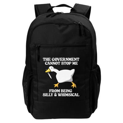 The Government Cannot Stop Me From Being Silly And Whimsical Backpack