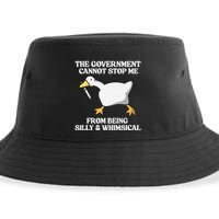 The Government Cannot Stop Me From Being Silly And Whimsical Sustainable Bucket Hat